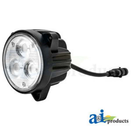 A & I PRODUCTS Work Lamp, LED, Flood, Round 0" x0" x0" A-WL5676
